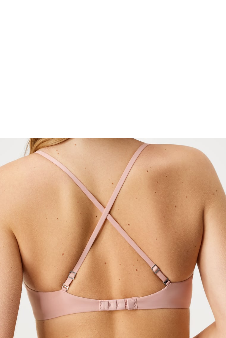 CALVIN KLEIN podprsenka QF7290E farba pudrová