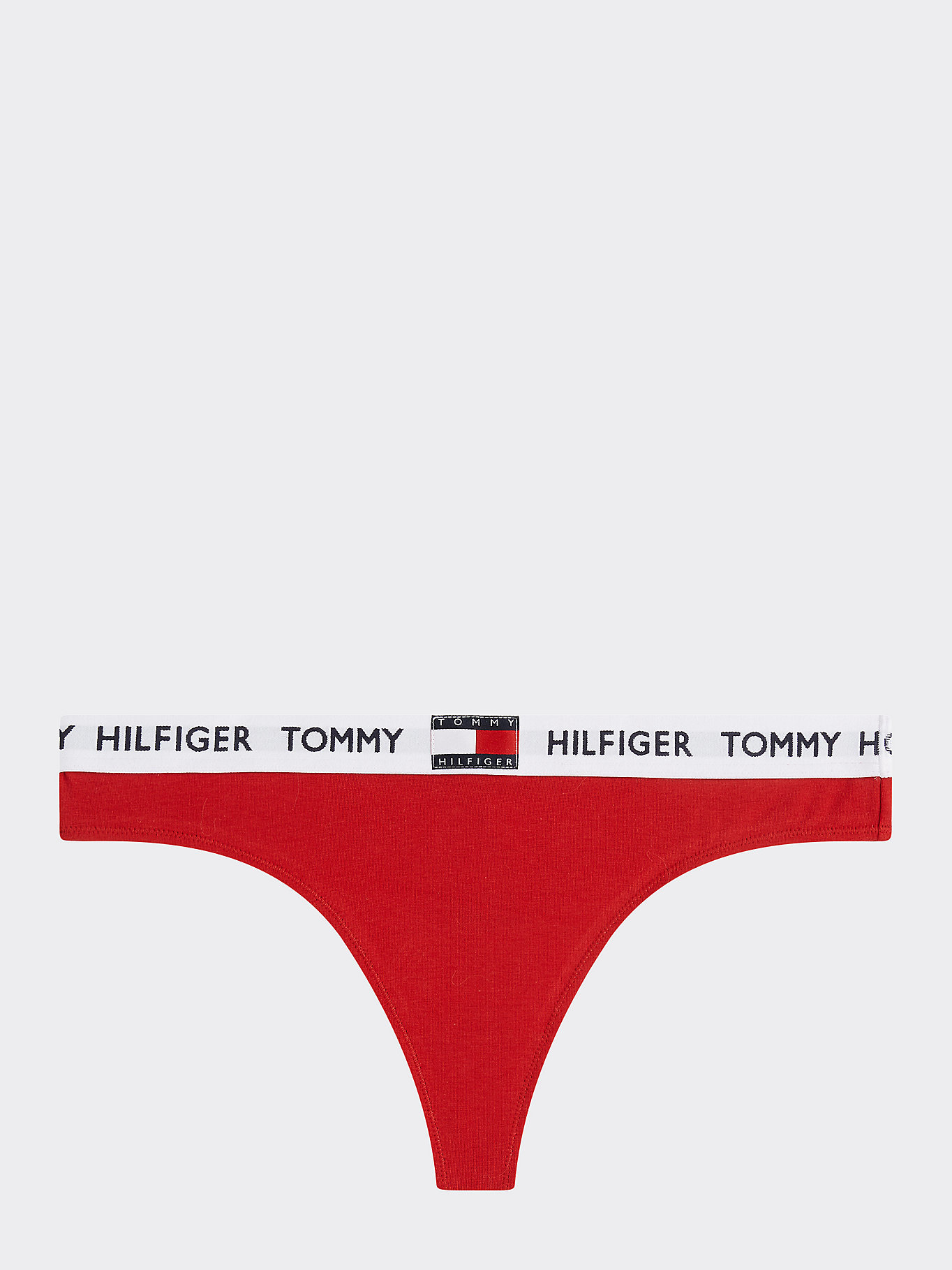 TOMMY HILFIGER tangá nohavičky UWOUW02198-XCN farba červená