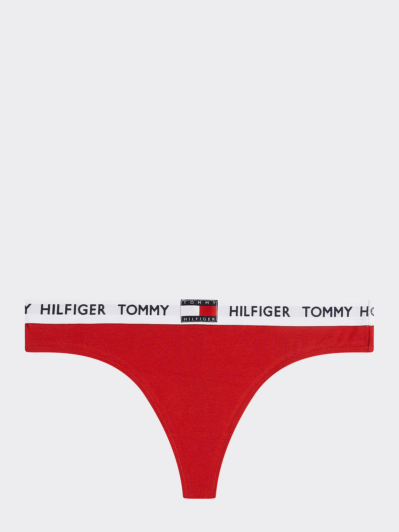 TOMMY HILFIGER tangá nohavičky UWOUW06039  XLG farba červená