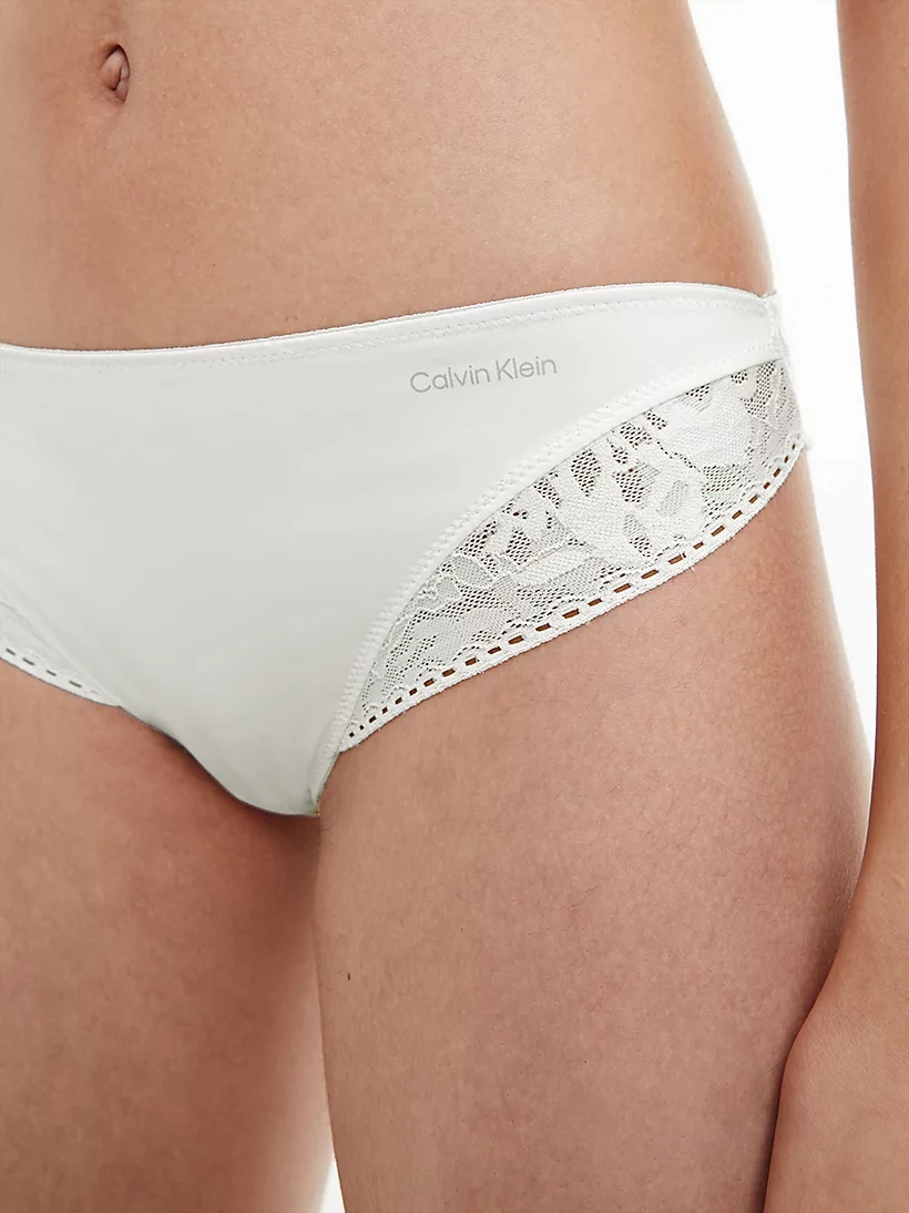 CALVIN KLEIN  nohavičky QF6942E 101 farba smotanová