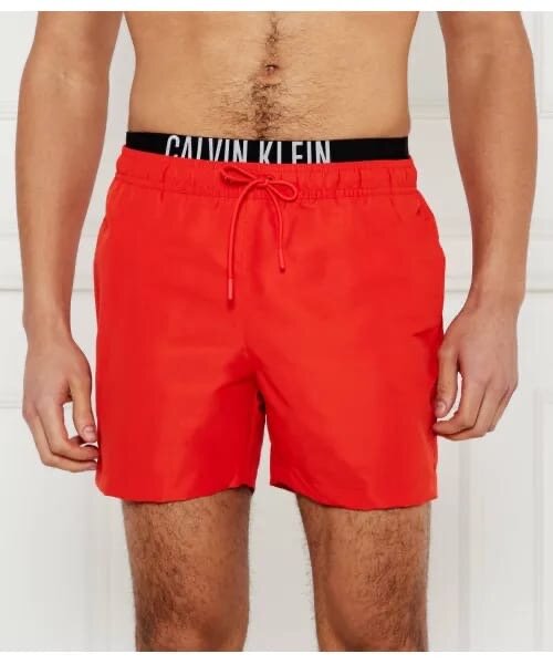 CALVIN KLEIN  pánske plavky LV00N61015 3T5 farba červená