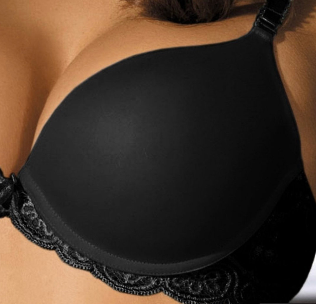 VOVA push-up podprsenka V54037 farba čierna