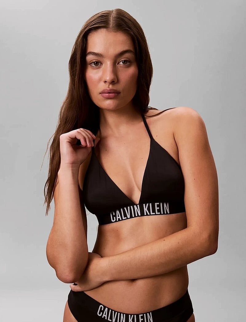 CALVIN KLEIN vrchný diel plavky LV00Q61222 UB1 farba čierna
