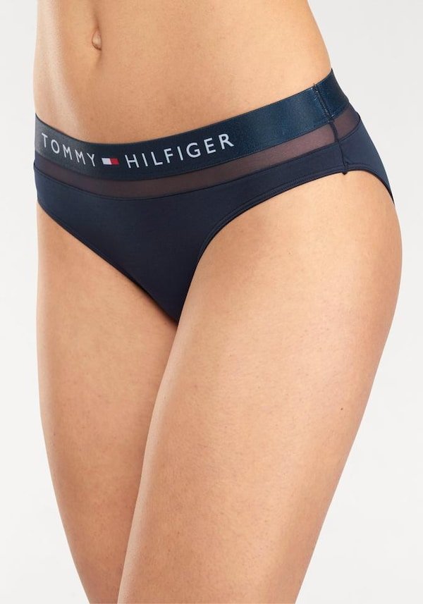 TOMMY HILFIGER bikini nohavičky UWOUW00022-416 námornícka modrá