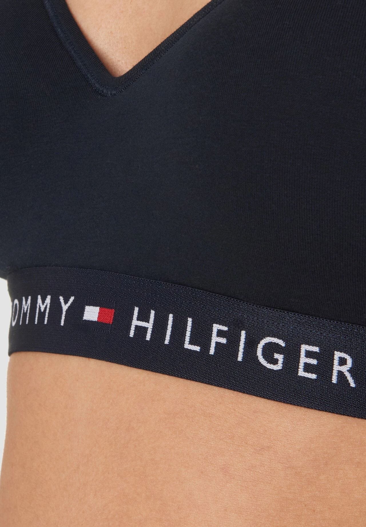TOMMY HILFIGER podprsenka UWOUW04612  DW5 farba tmavomodrá