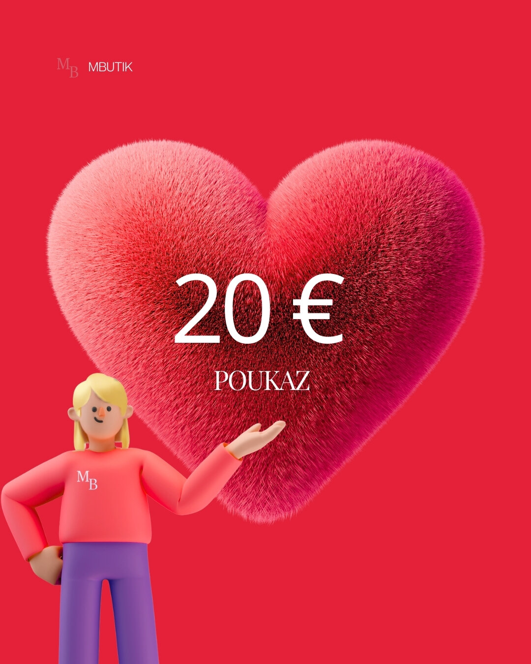 Darčeková poukážka v hodnote 20€