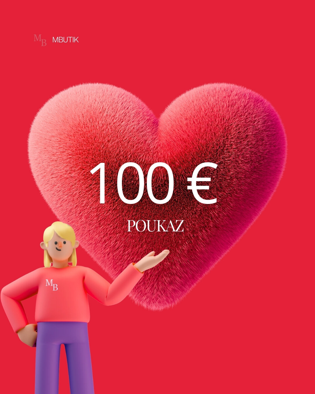 Darčeková poukážka v hodnote 100€
