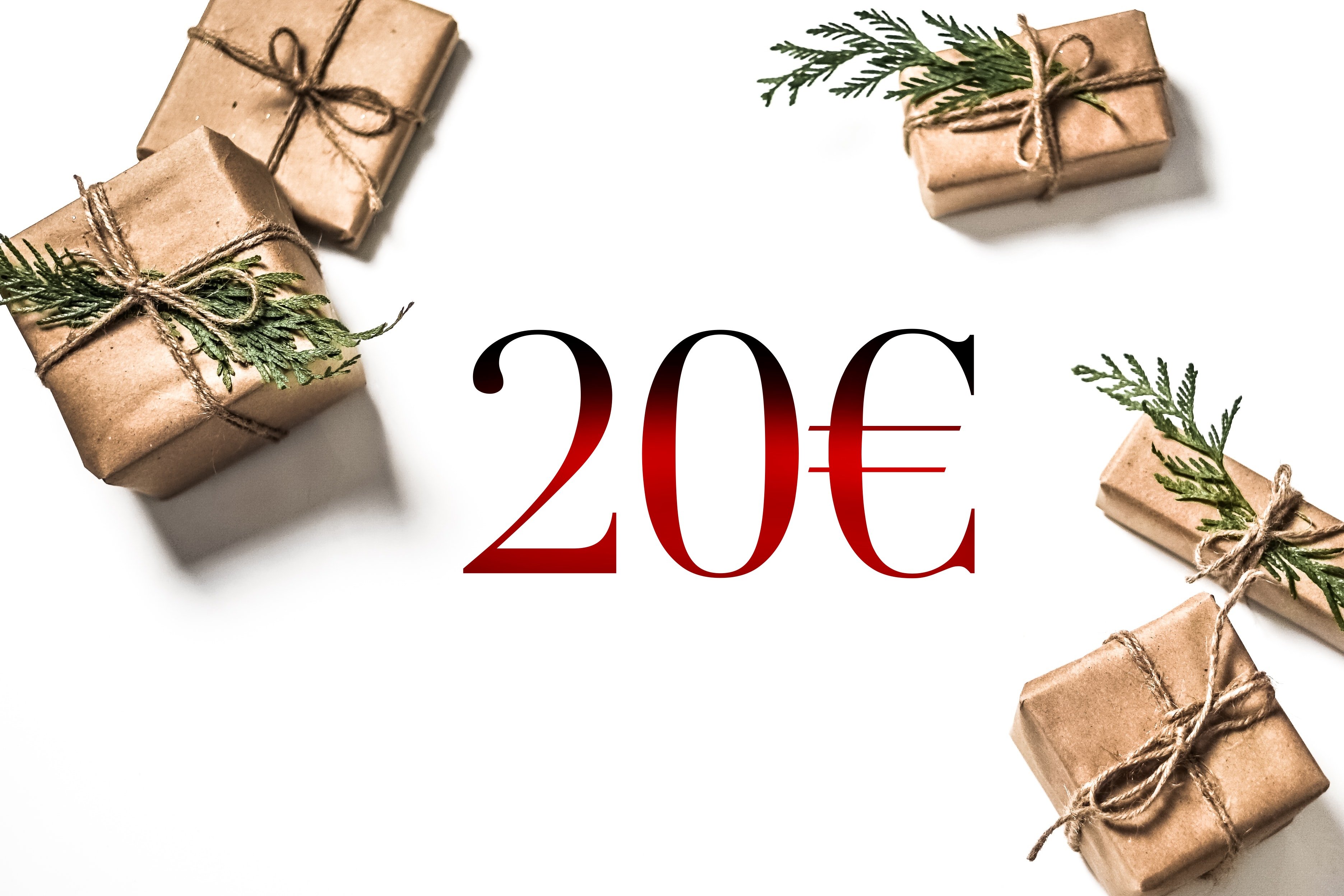 Darčeková poukážka v hodnote 20€