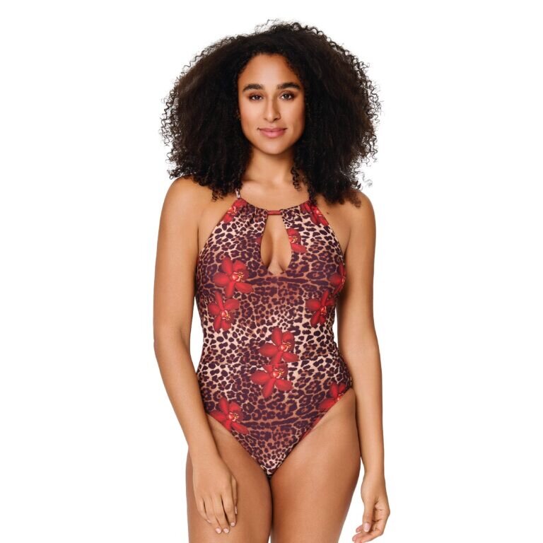 LINGA DORE  dámske plavky 8201SS  farba leopard