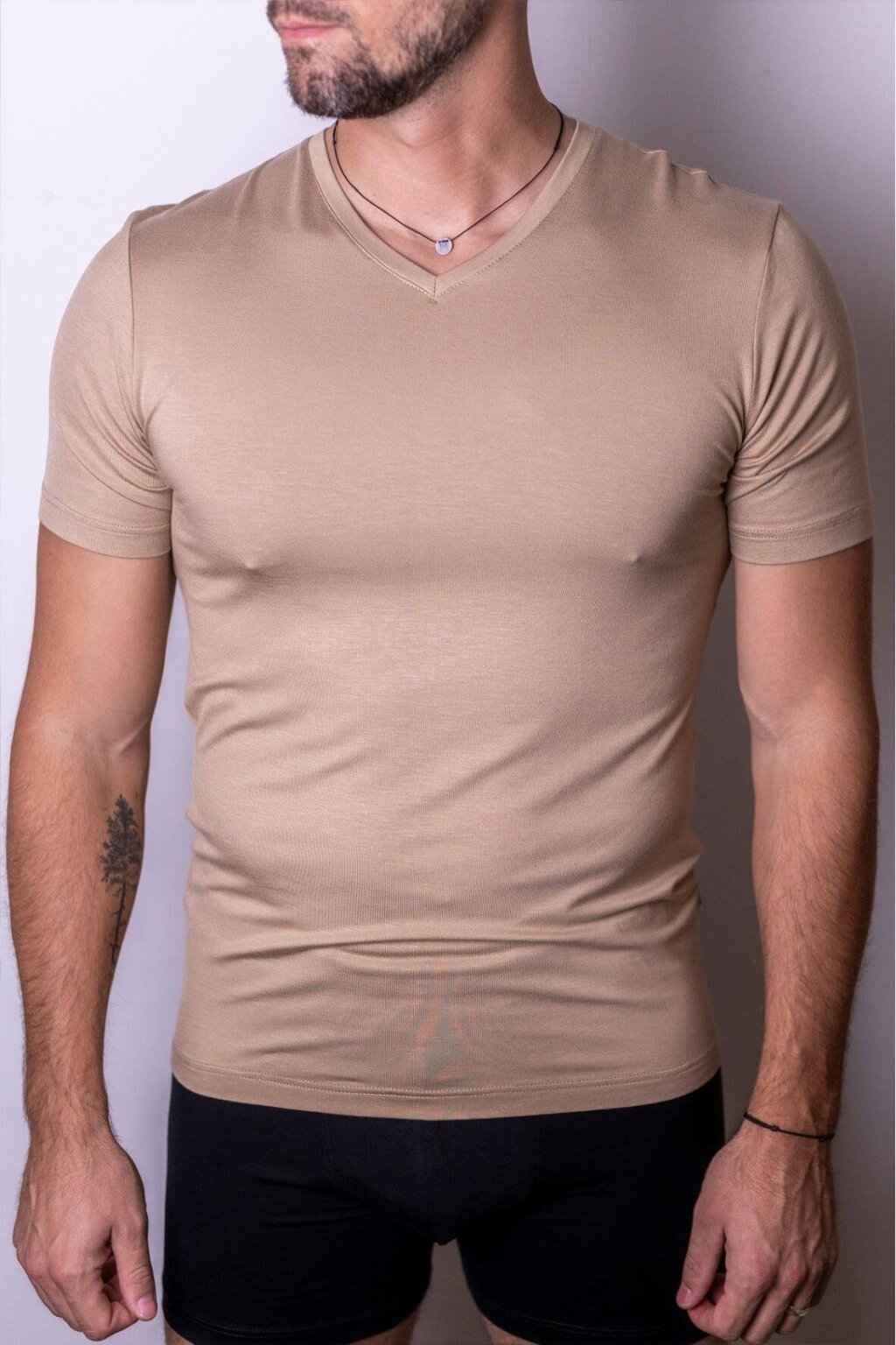 FAVAB -pánske tričko VIMO farba telová