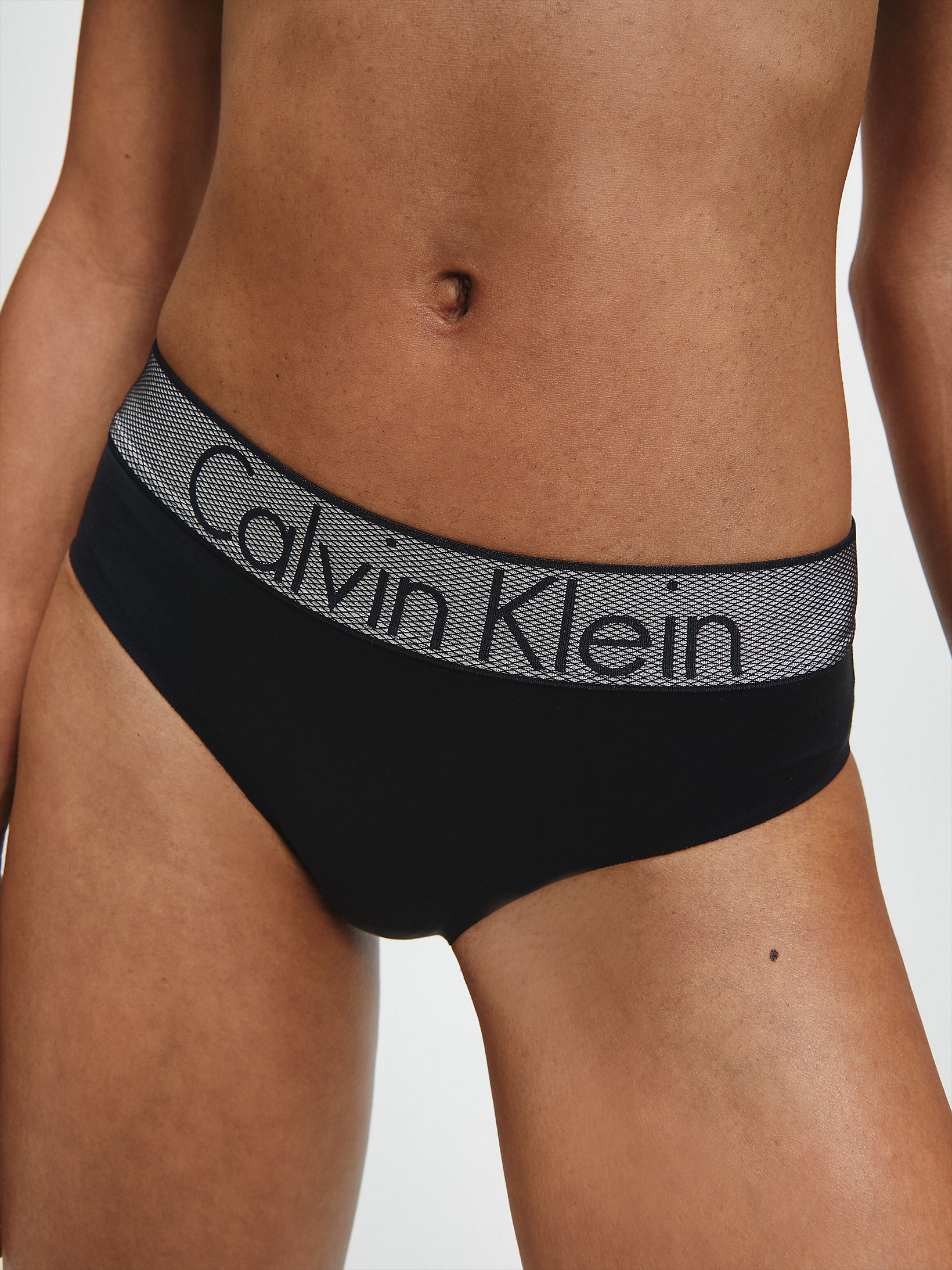 CALVIN KLEIN  čierne nohavičky QF1999-001