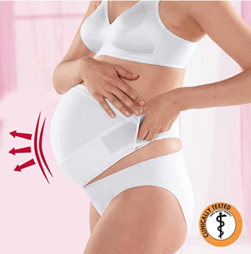 Tehotenský pás ANITA 1708 006 farba biela