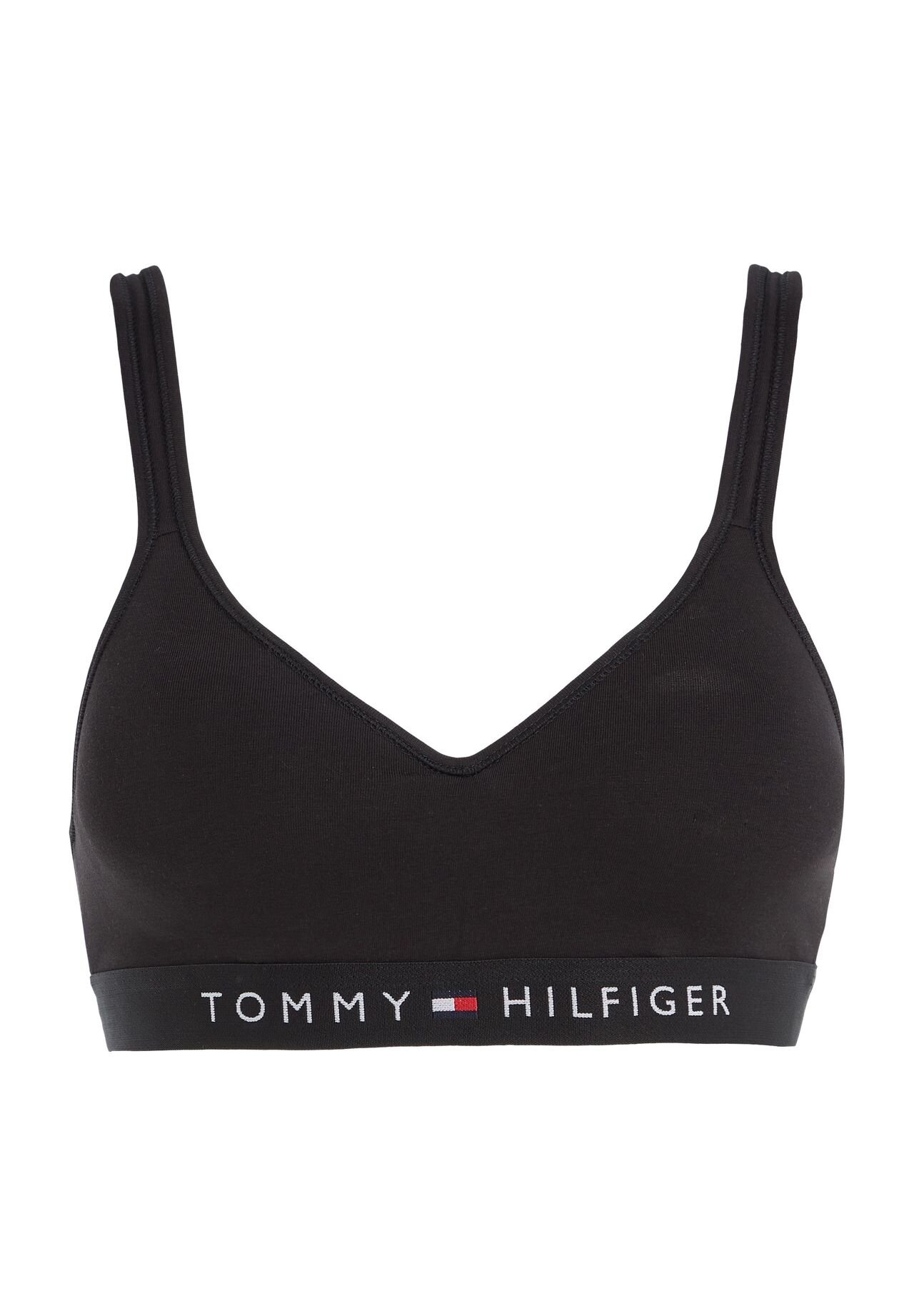TOMMY HILFIGER podprsenka UWOUW04612  BDS  farba  čierna