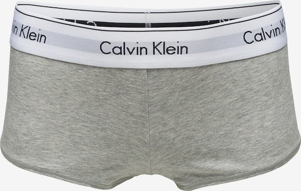 CALVIN KLEIN nohavičky boyshort  F3788E sivé