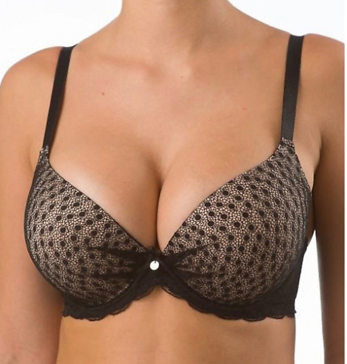 VOVA push-up podprsenka V98433 farba čierna