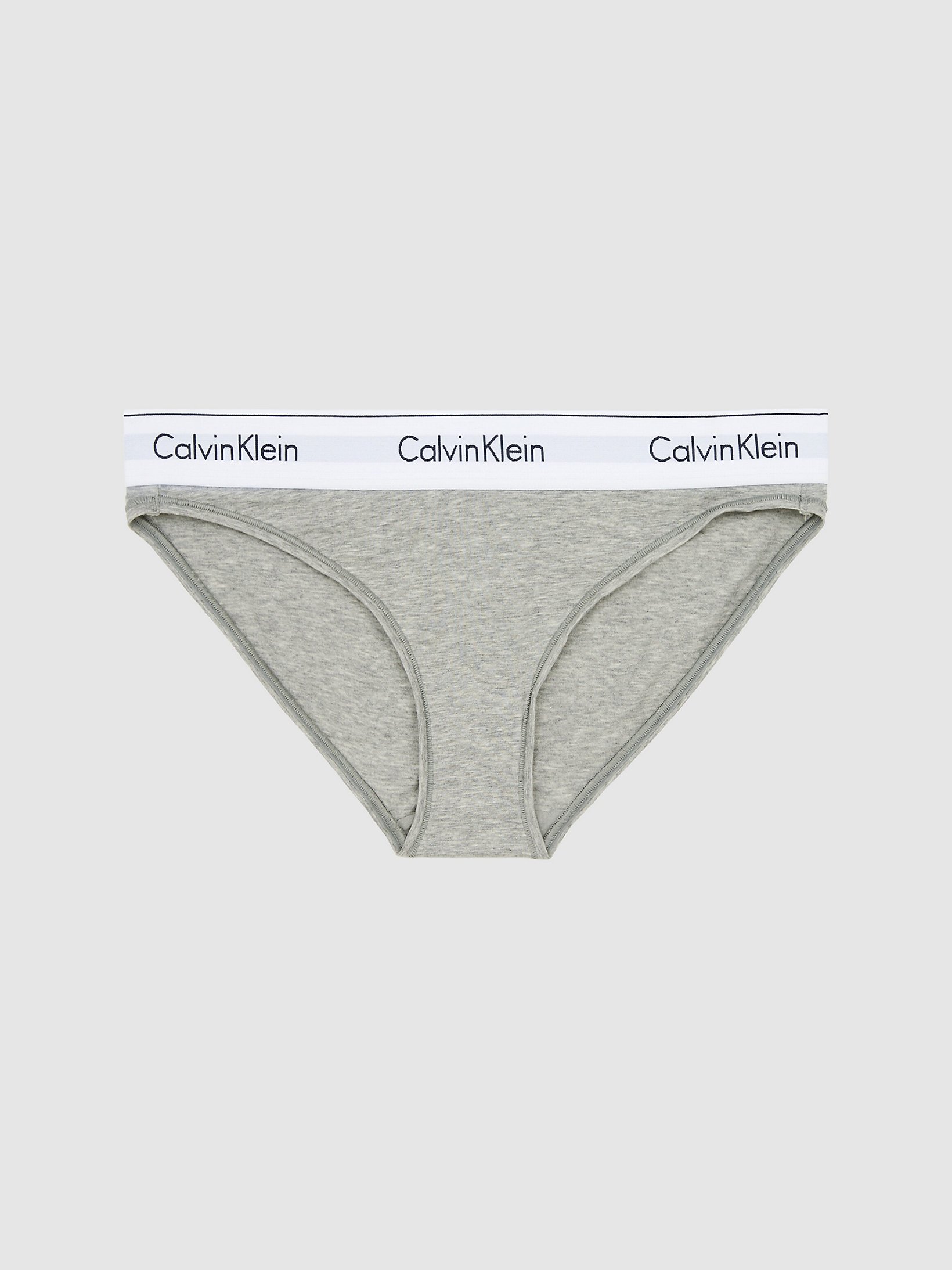 CALVIN KLEIN bikini nohavičky F3787E + QF8520  farba  sivé
