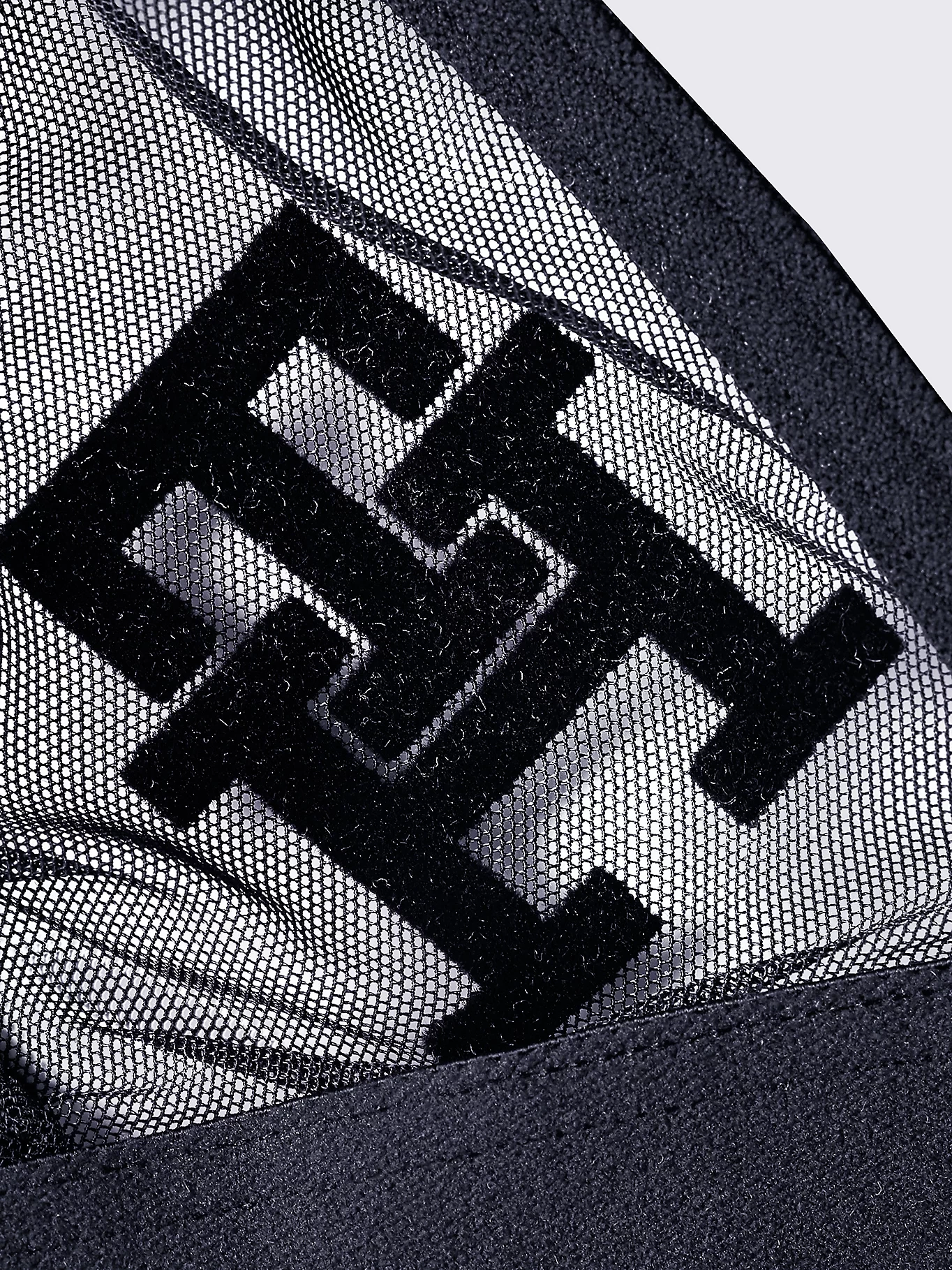 TOMMY HILFIGER podprsenka UWOUW04032 BDS farba čierna