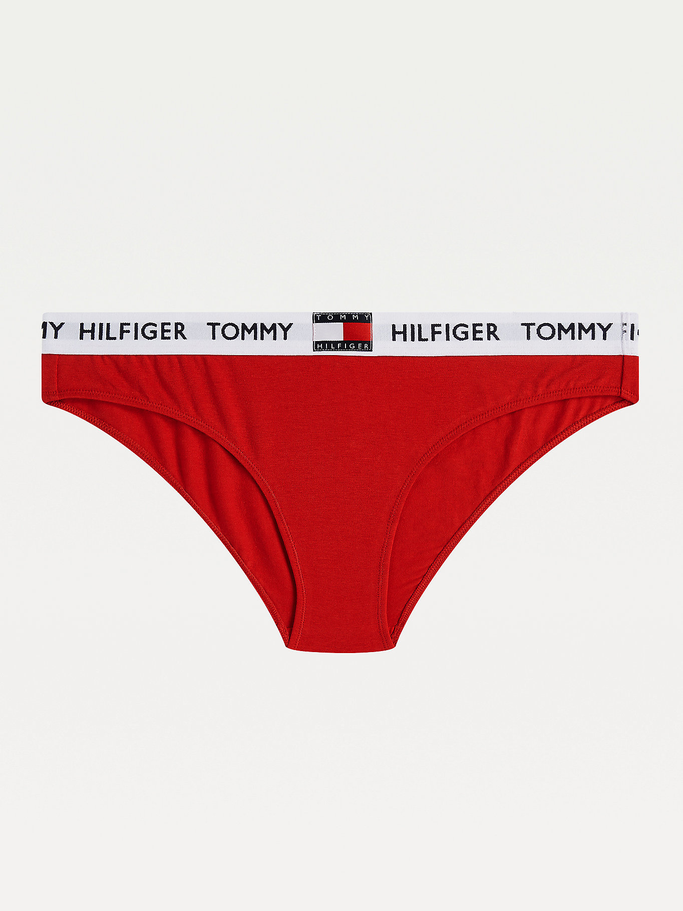 TOMMY HILFIGER nohavičky UWOUW02193 XCN farba červená