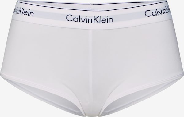 CALVIN KLEIN nohavičky boyshort  F3788E biele