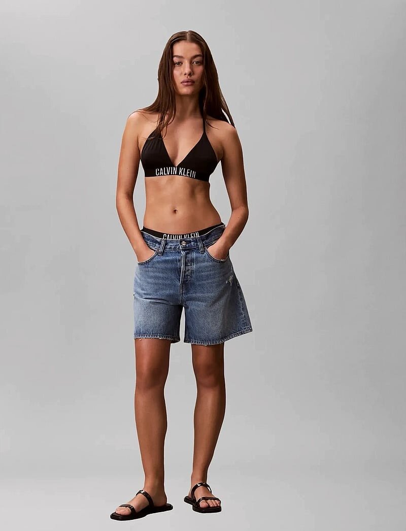CALVIN KLEIN vrchný diel plavky LV00Q61222 UB1 farba čierna