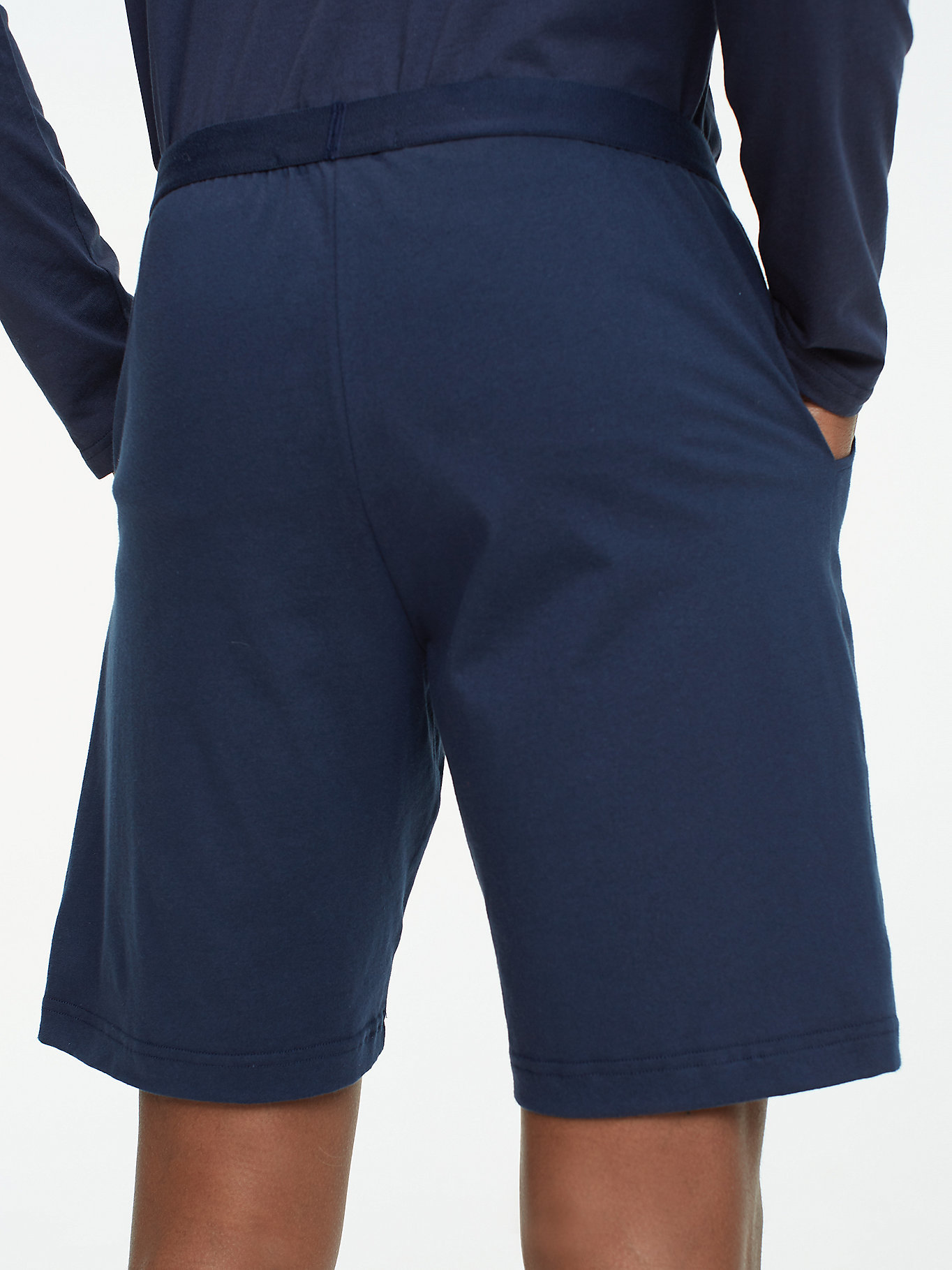Tommy Hilfiger - kraťasové nohavice UM0UM01203 416 farba modrá