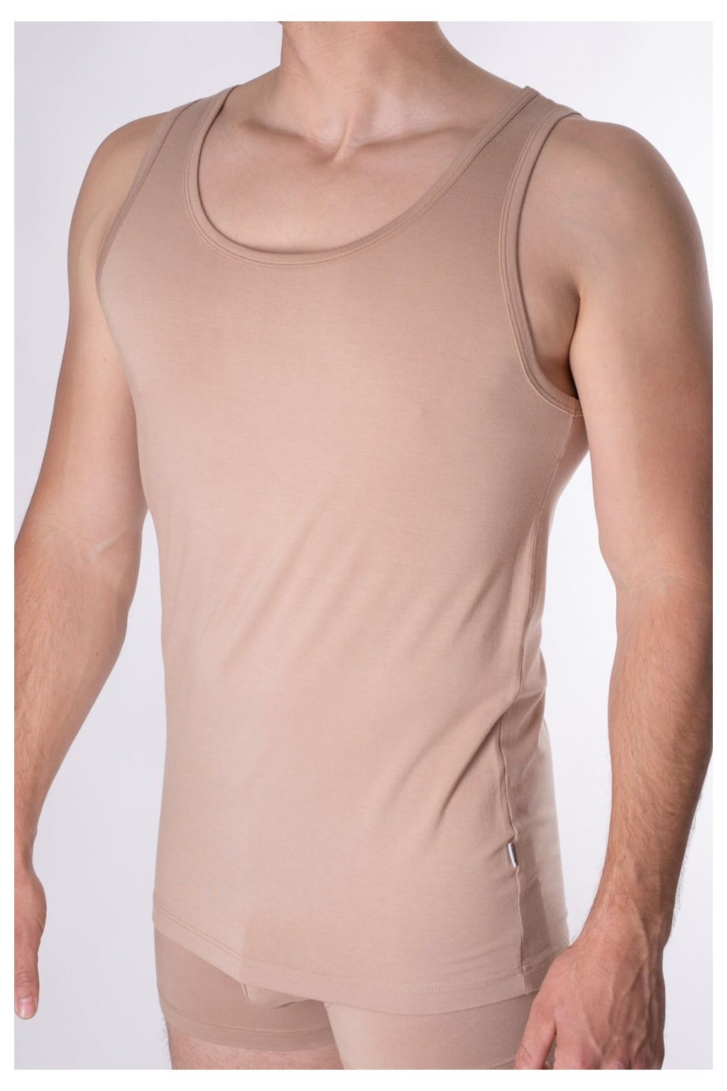 FAVAB pánske tielko DATE 77 farba telová