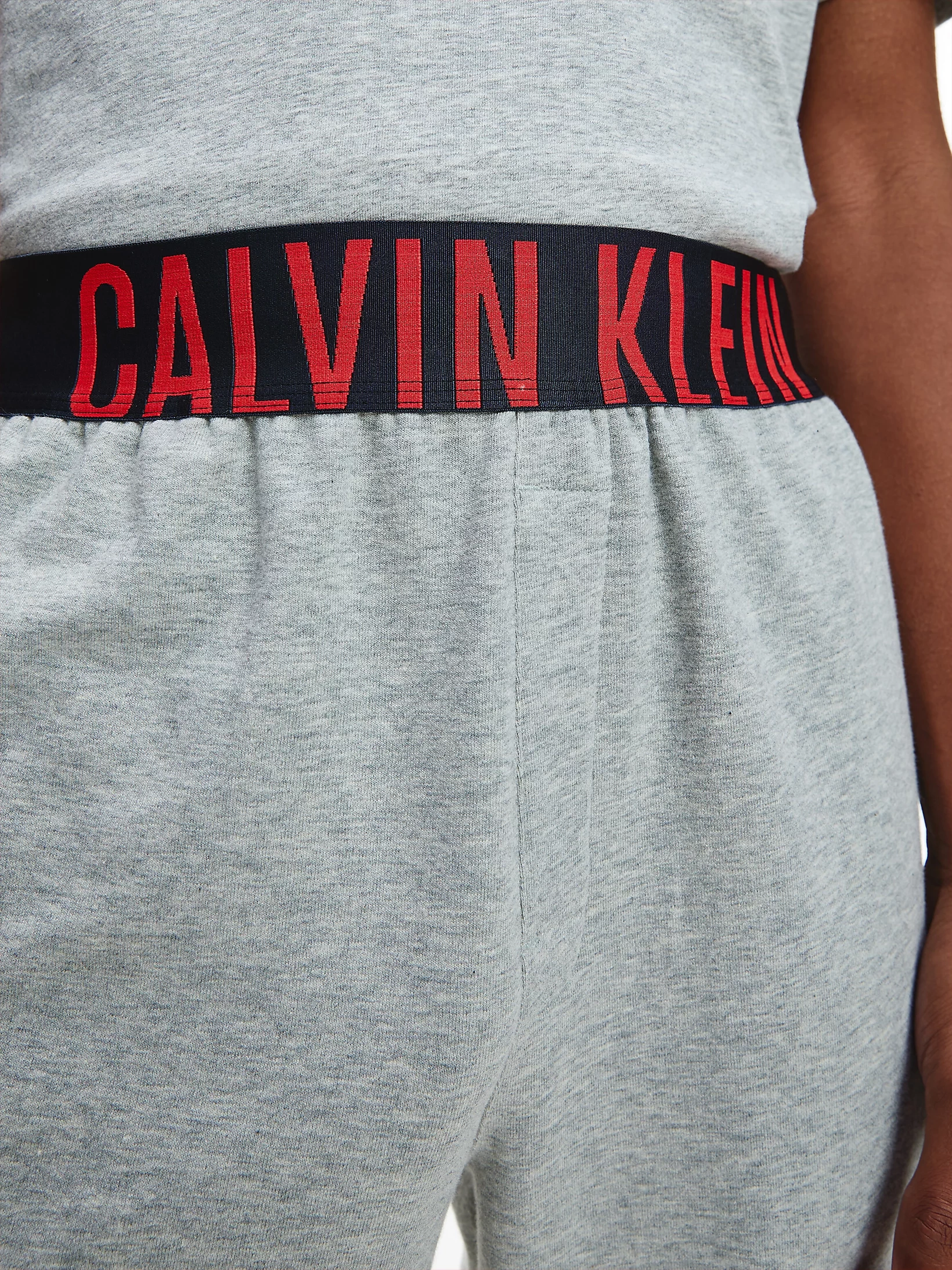 Calvin Klein - kraťasy  NM 1962E  W6K farba sivá