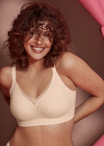 ANITA podprsenka bez kostic 5433 107 farba pudrová