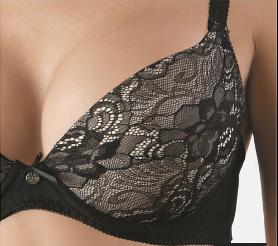 VOVA push-up podprsenka V68533 farba čierna