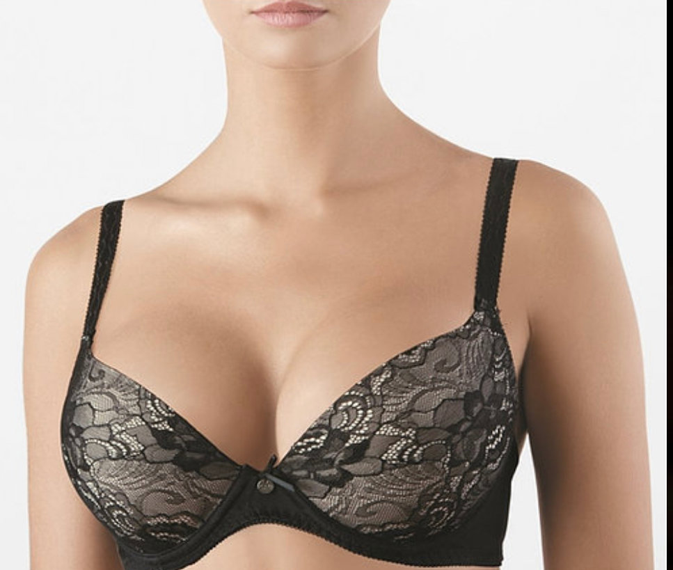 VOVA push-up podprsenka V68533 farba čierna