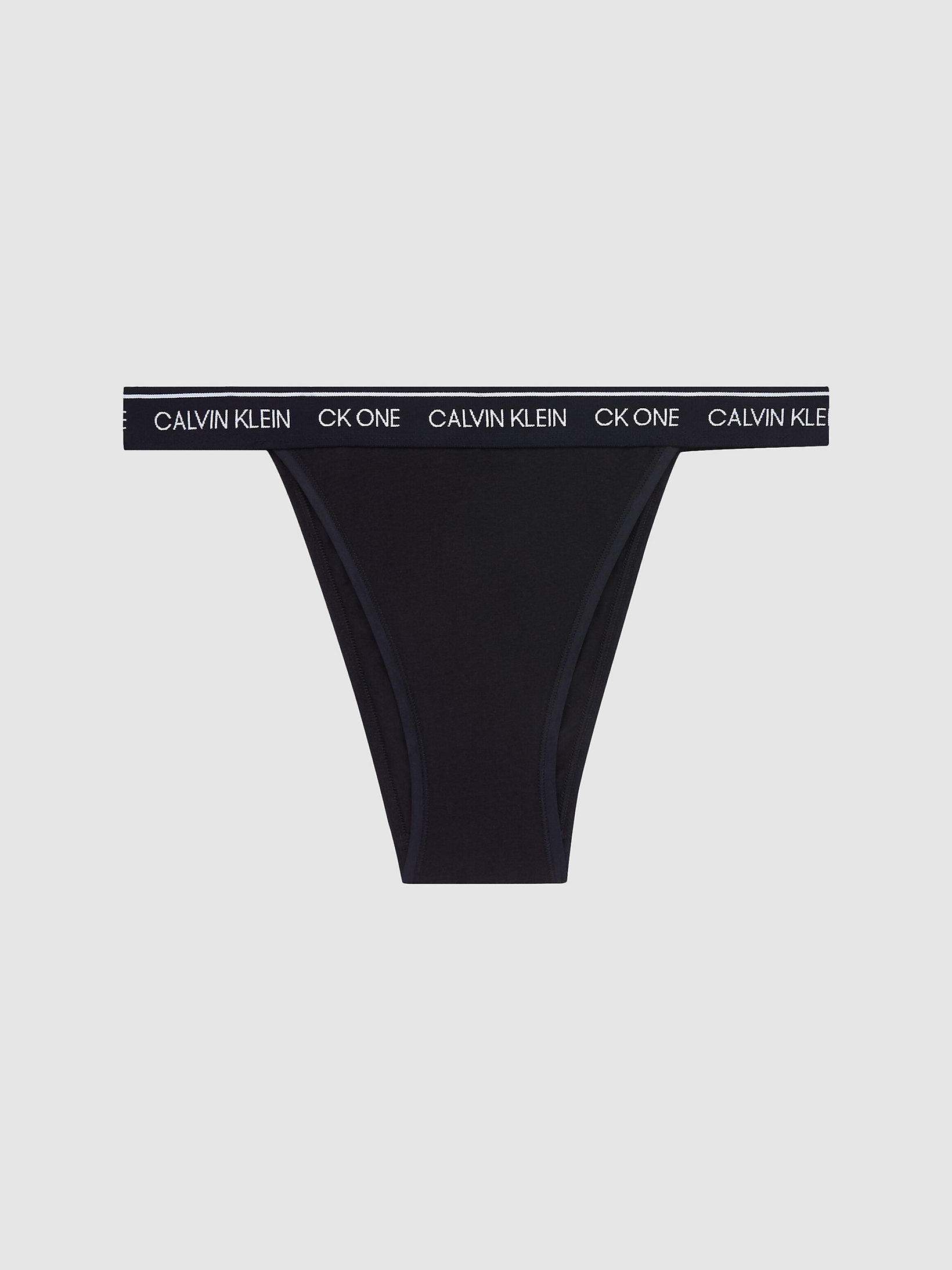CK ONE CALVIN KLEIN brazilkové nohavičky  QF5834E 001 farba čierna