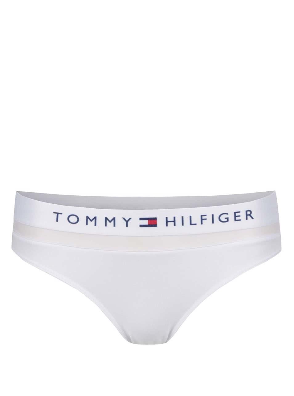 TOMMY HILFIGER bikini nohavičky UWOUW00022-100 biele