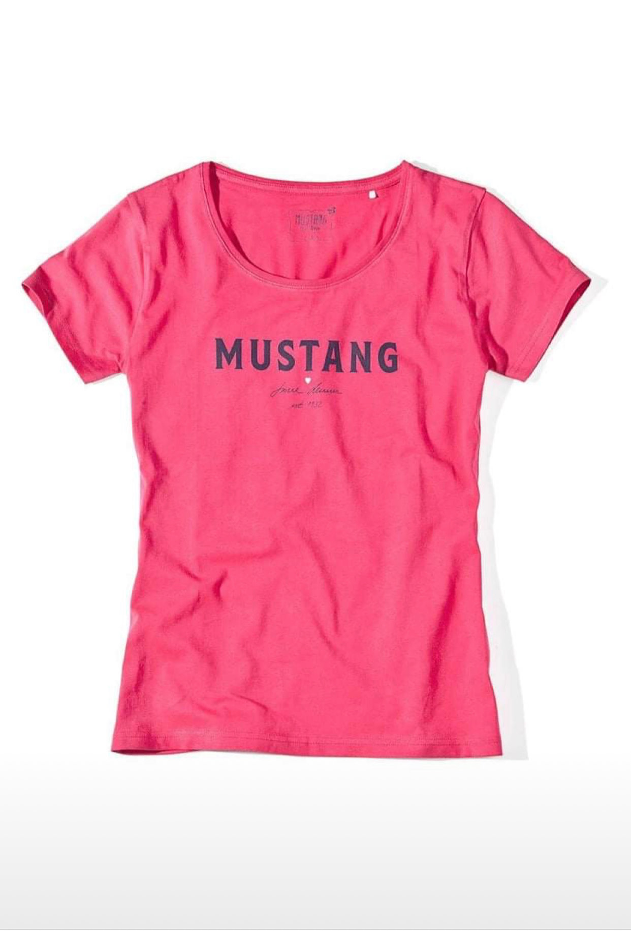 MUSTANG dámske tričko 6188 2100 707 farba tmavoružová