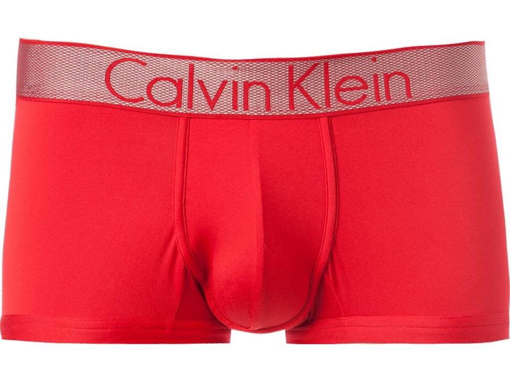 Calvin Klein - boxerky NB1295 červená