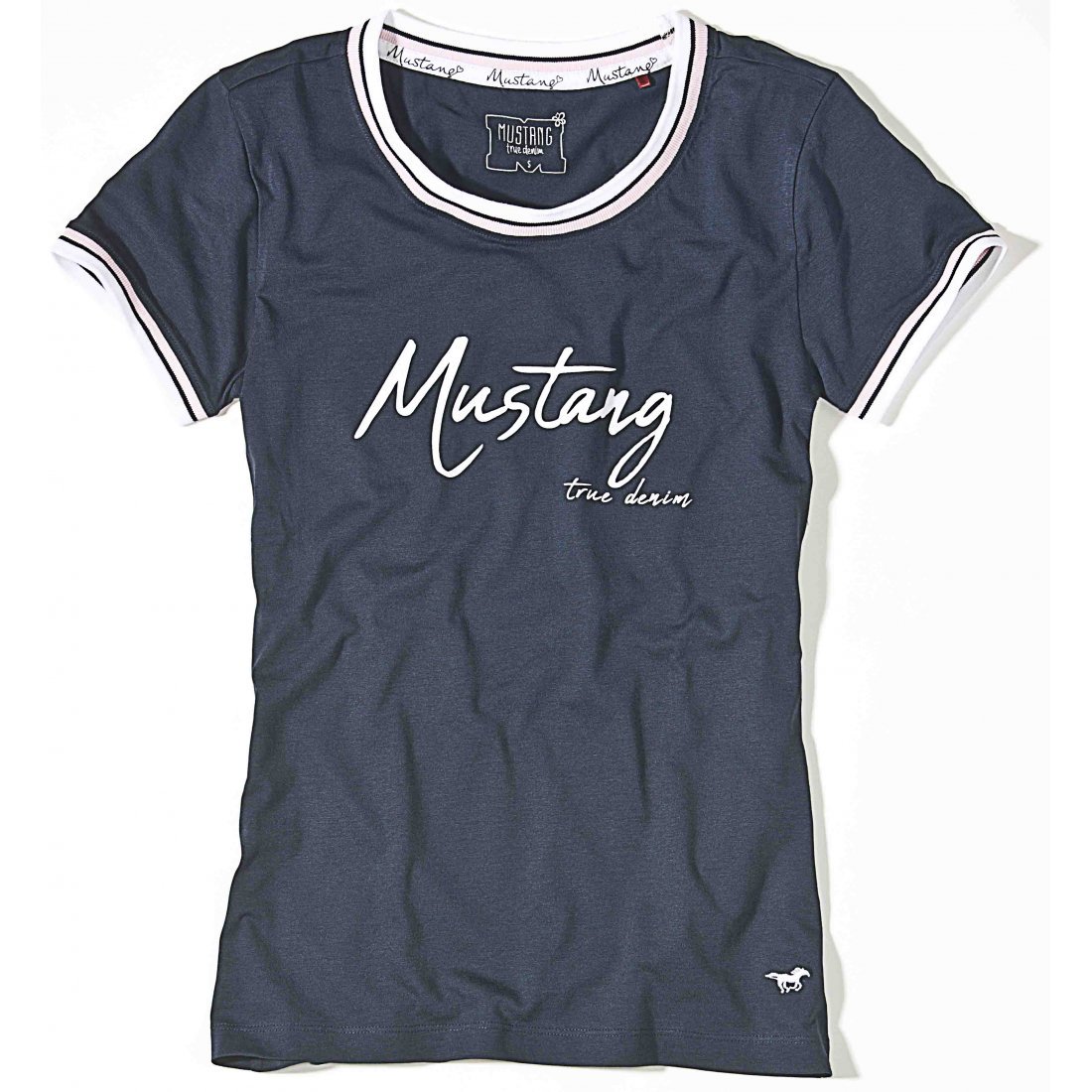 MUSTANG dámske tričko 6167-2100 farba modrá