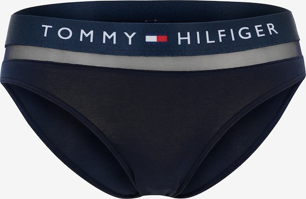 TOMMY HILFIGER bikini nohavičky UWOUW00022-416 námornícka modrá