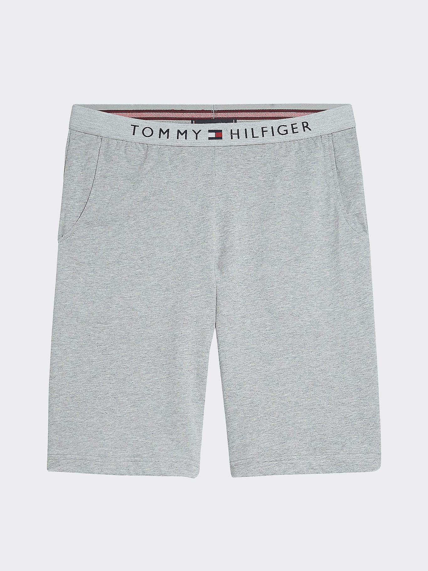 Tommy Hilfiger - kraťasové nohavice UM0UM01203 004 sivá