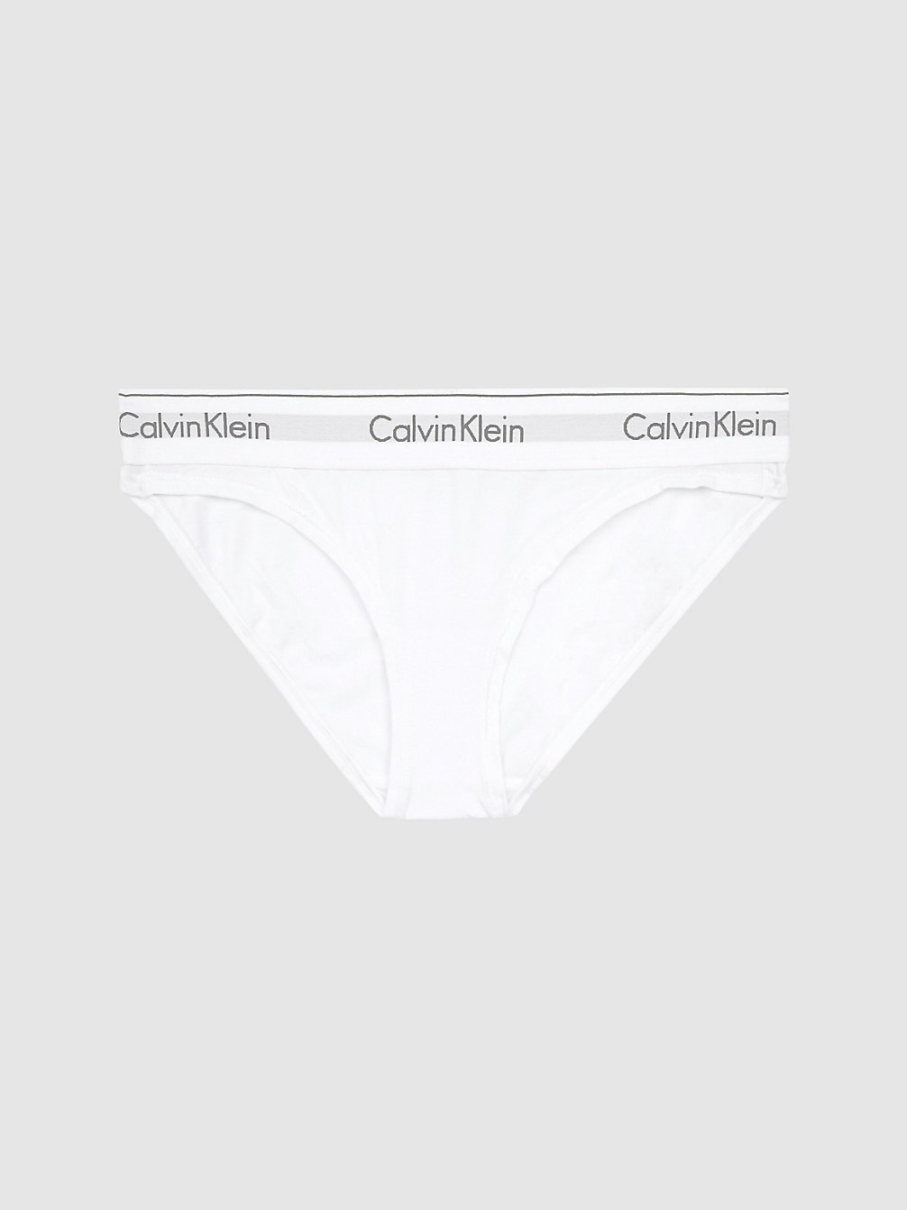 CALVIN KLEIN bikini nohavičky F3787E biele