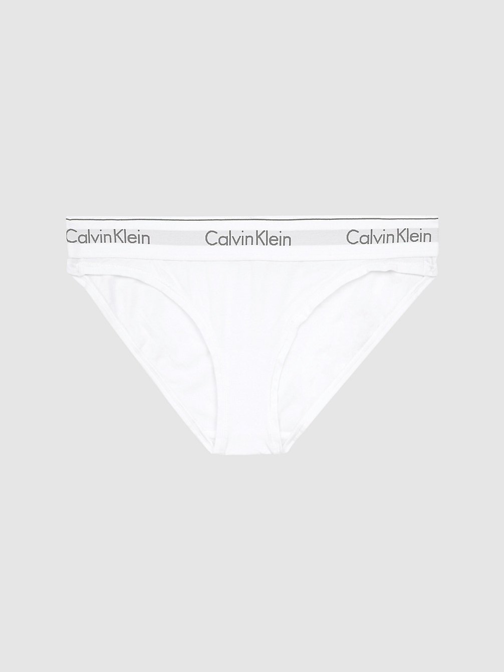 CALVIN KLEIN bikini nohavičky F3787E+QF8520 100 farba biele