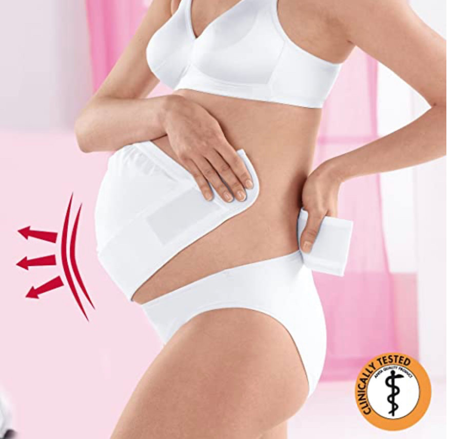 Tehotenský pás ANITA 1708 006 farba biela