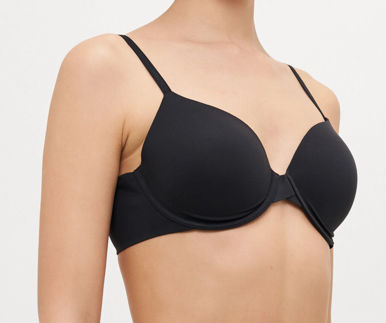 CALVIN KLEIN podprsenka QF3837  UB1 farba čierna