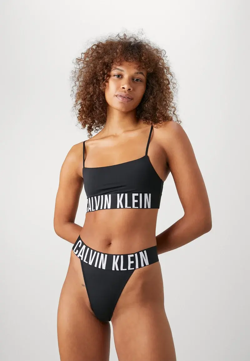CALVIN KLEIN tanga QF8597 UB1 farba čierna