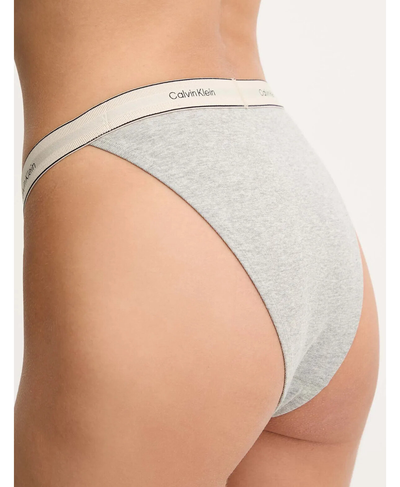 CALVIN KLEIN tanga QF8370 P7A farba sivá