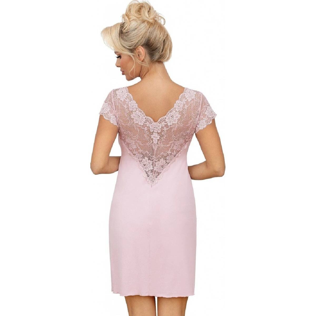 DONNA nočná košielka  ISMENA farba  ružová