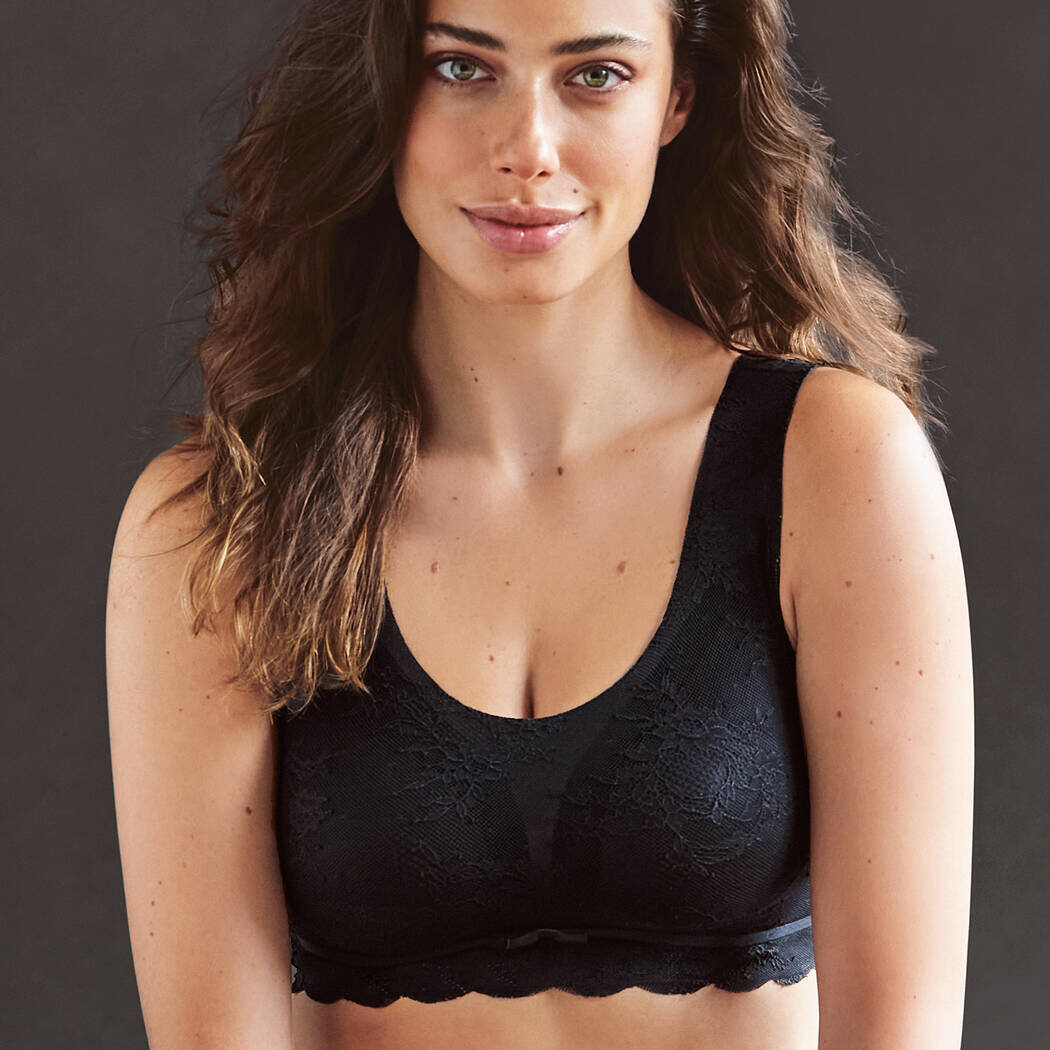 ANITA podprsenka bez kostic 5400  001  farba  čierna