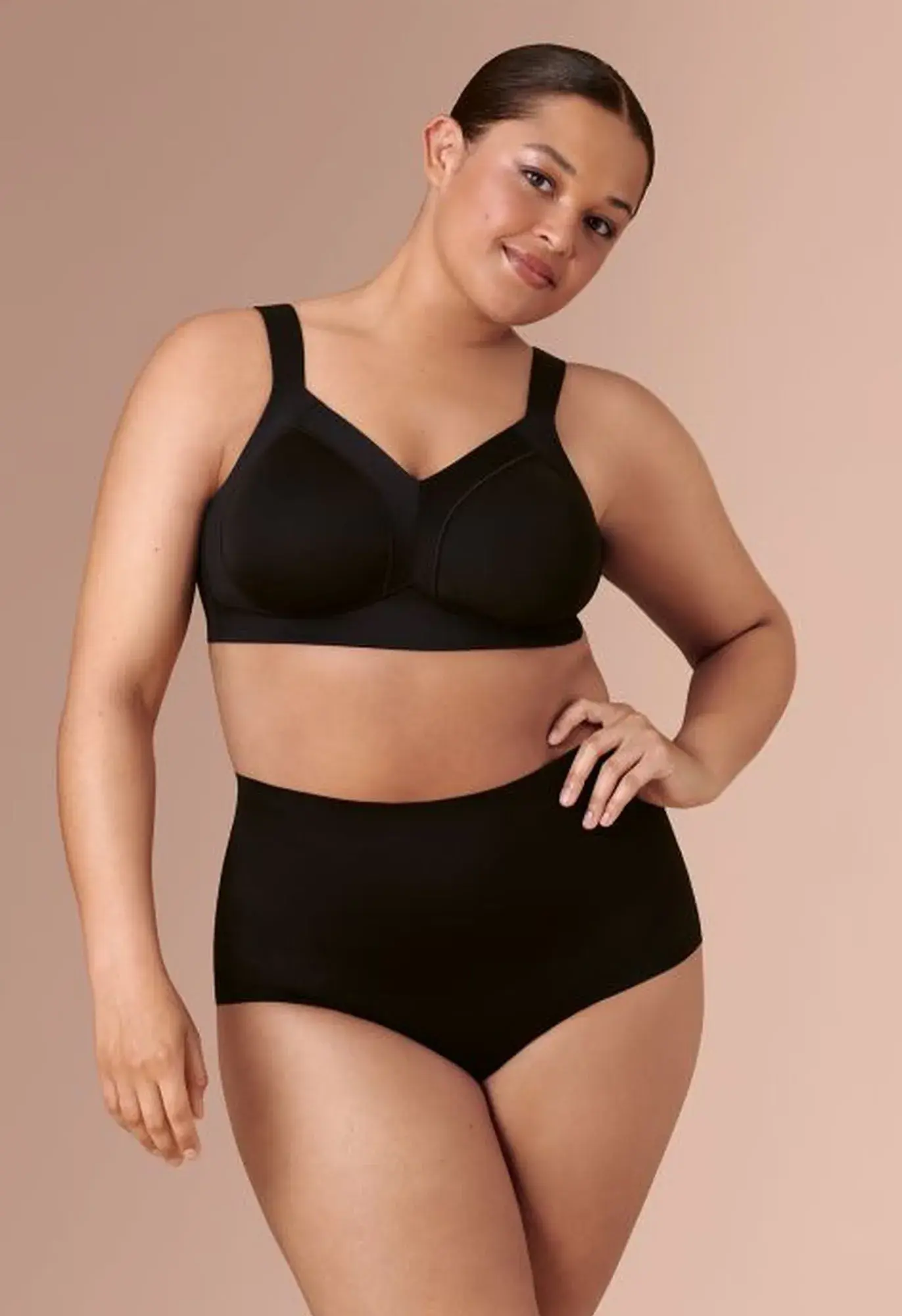 ANITA bez kostice 5890  001 farba čierna