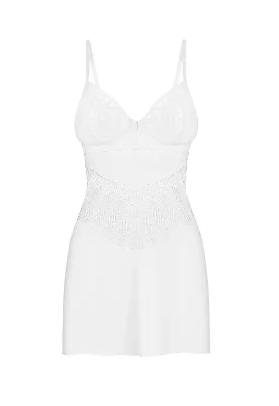 OBSESIVE  košielka ALISSIUM  CHEMISE farba biela
