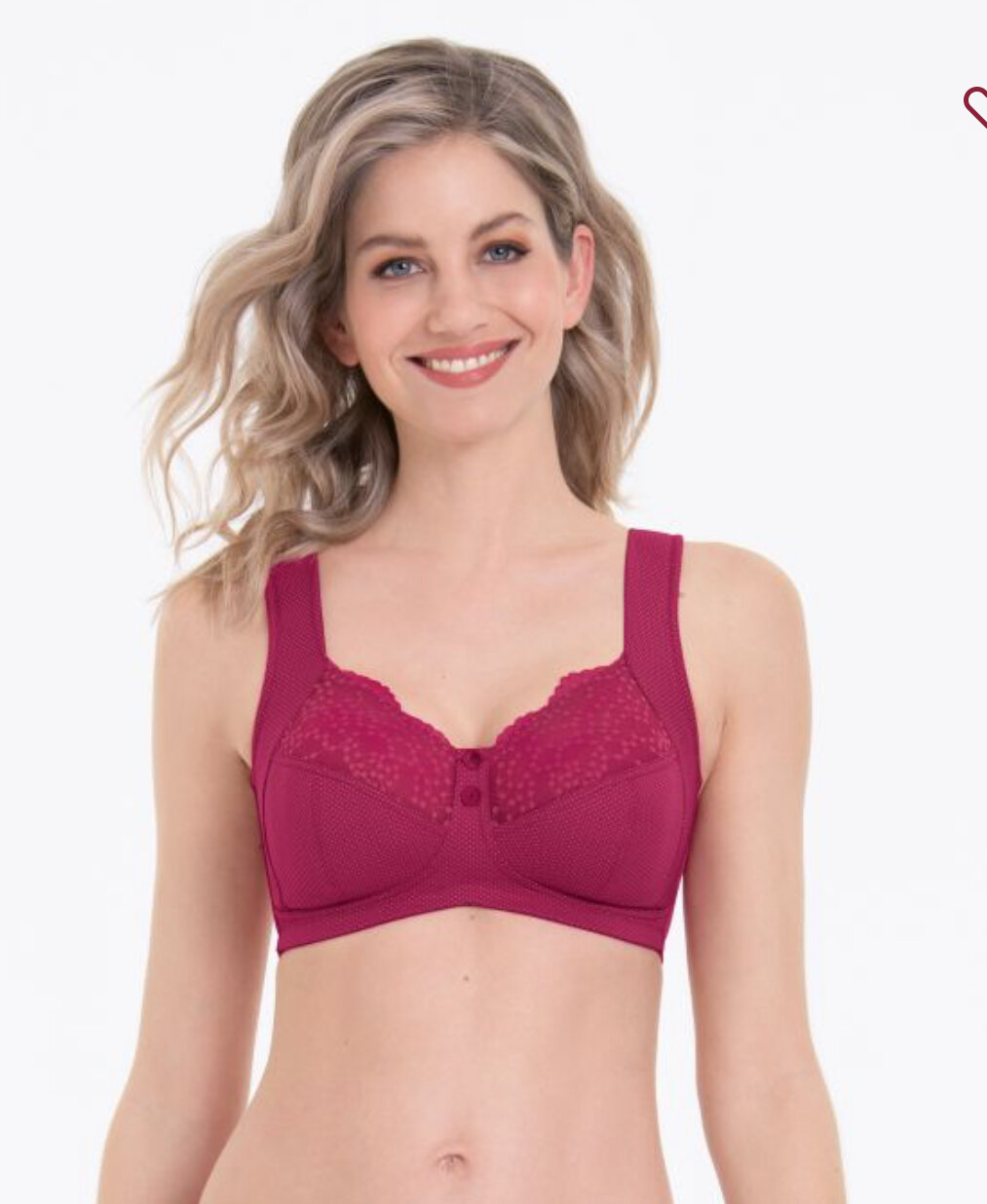 ANITA podprsenka bez kostice ORELY 5882  114 farba červená