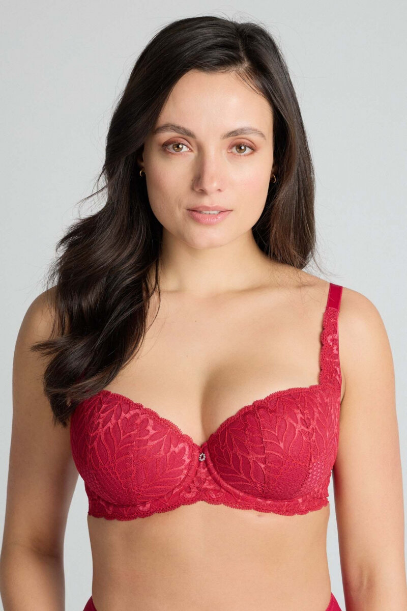 TRIOLA podprsenka 26885 32 farba červená