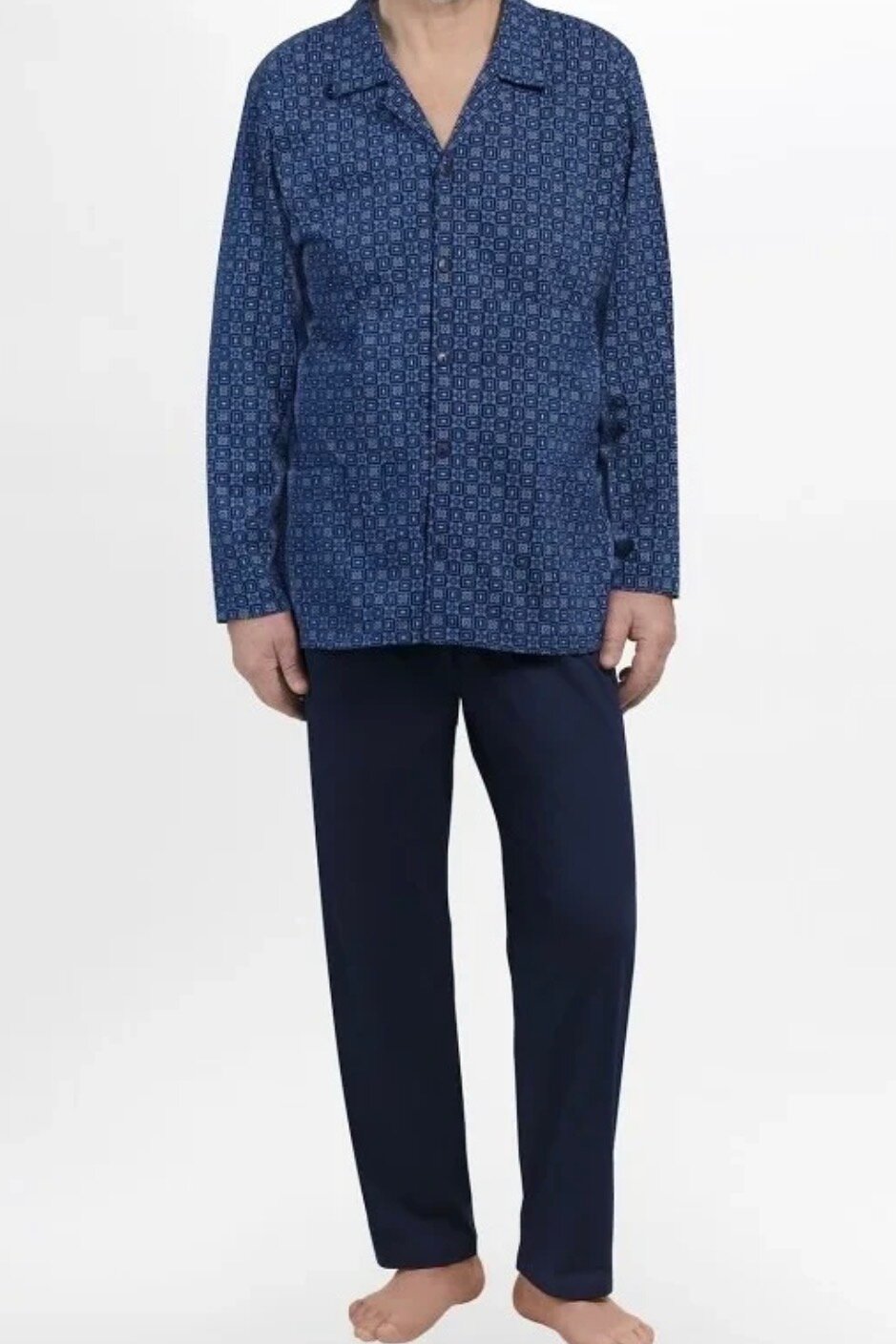 MARTEL pánske pyžamo ANTONI 403 farba modrá